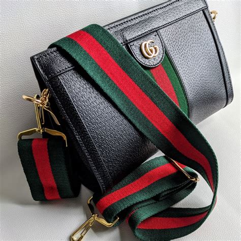 gucci handbag with strap|gucci bag strap only.